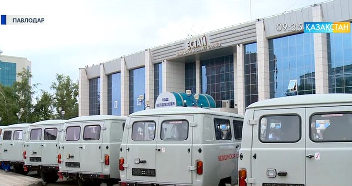 Павлодарда жедел жәрдем қызметіне 59 жаңа көлік берілді