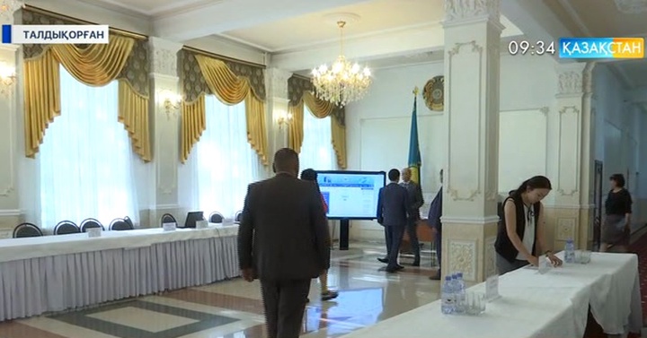 Талдықорған қаласында да Сенаты депутаттарының сайлауы өтеді