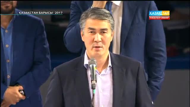 Астана қаласының әкімі Әсет Исекешев палуандарға сәттілік тіледі (ВИДЕО)