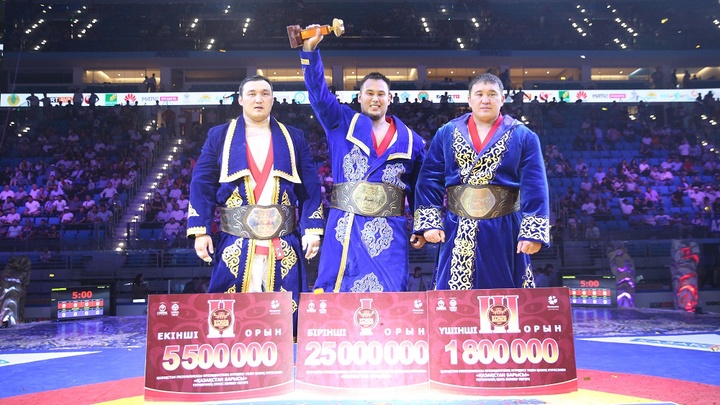 «Қазақстан барысы 2017» турнирінің марапаттау рәсімі (ВИДЕО)